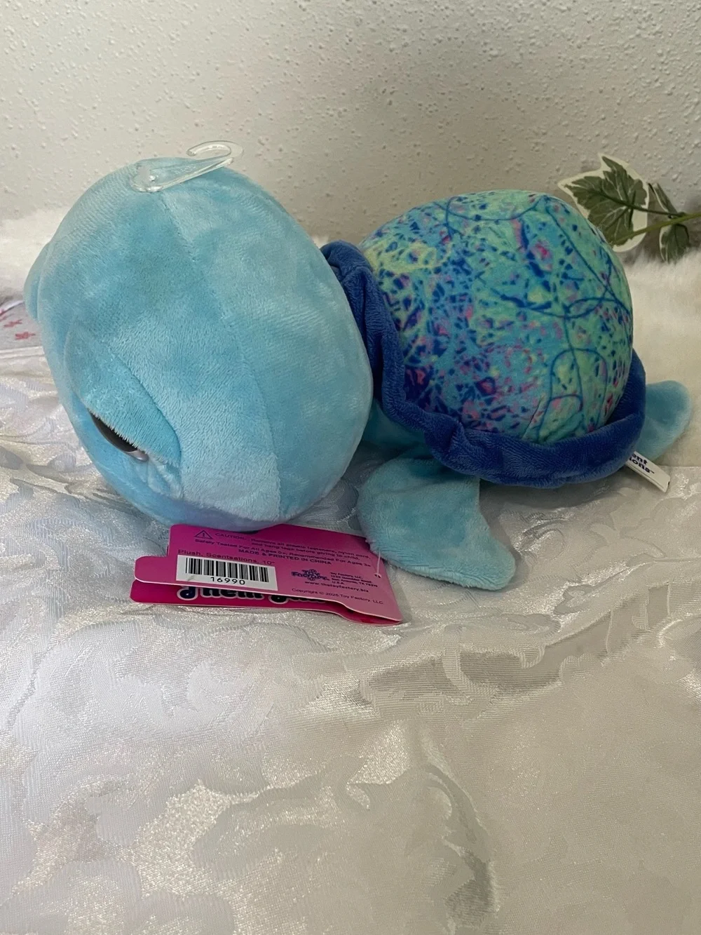NWT Scentsations Blue Turtle Plush Series 6 Wildberry Gift Cute